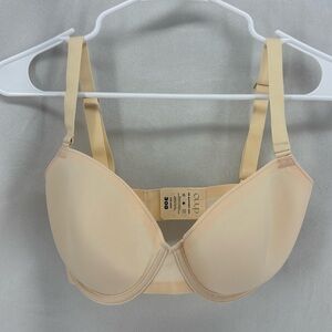 CUUP The Demi Bra Nude Beige Size 30G Lightly Lined Underwire Everyday Support
